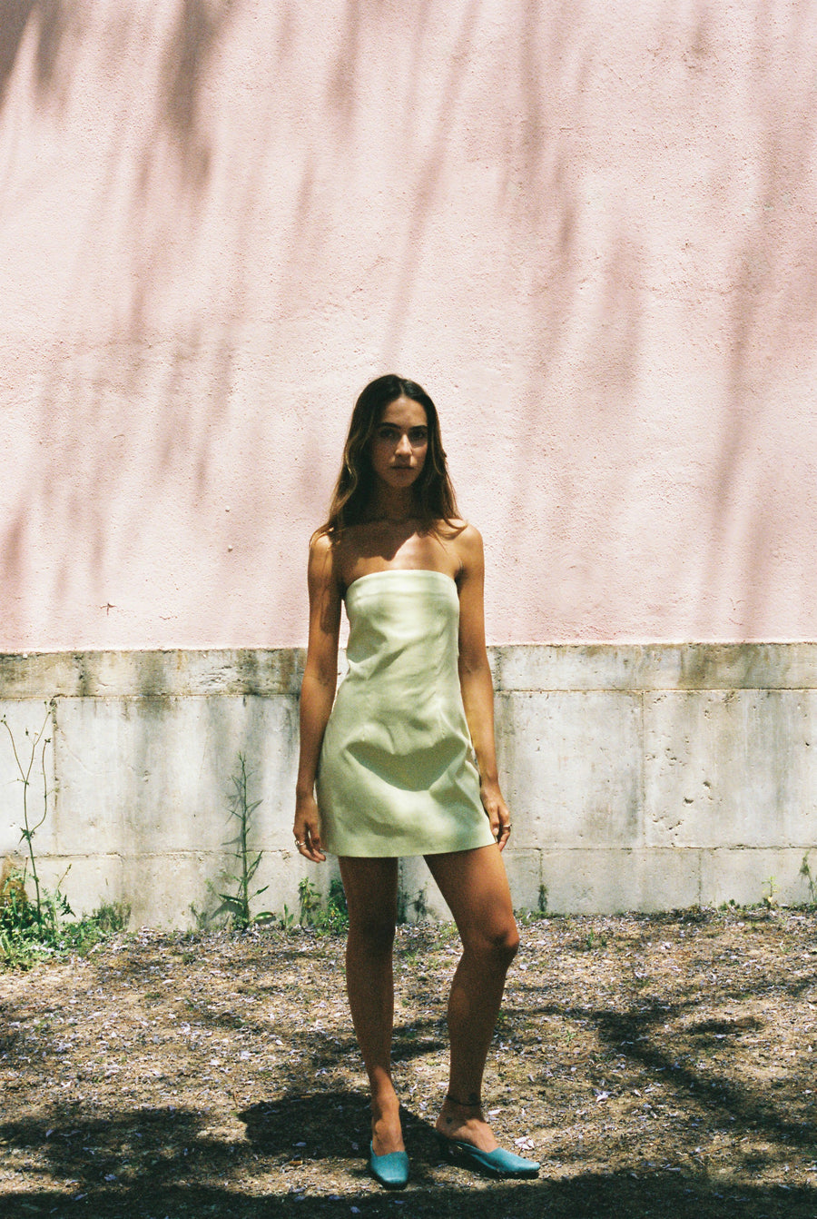 Gia Dress Wheat and Rose Gia Dress Wheat and Rose